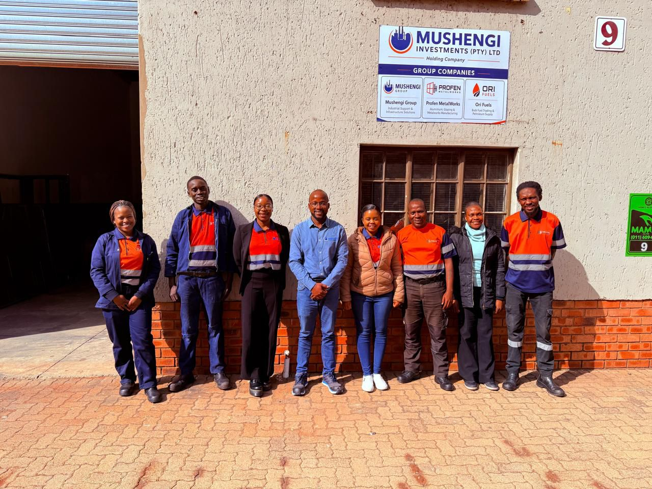 The Mushengi Group team at our Boksburg headquarters